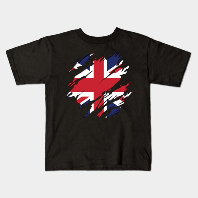 Great Britain Always Kids T-Shirt by Imaginariux